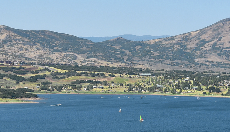 Jordanelle Reservoir, Shoreline Park City Utah