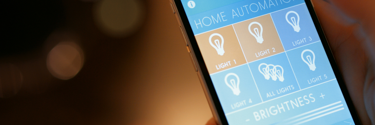 phone app for automated home