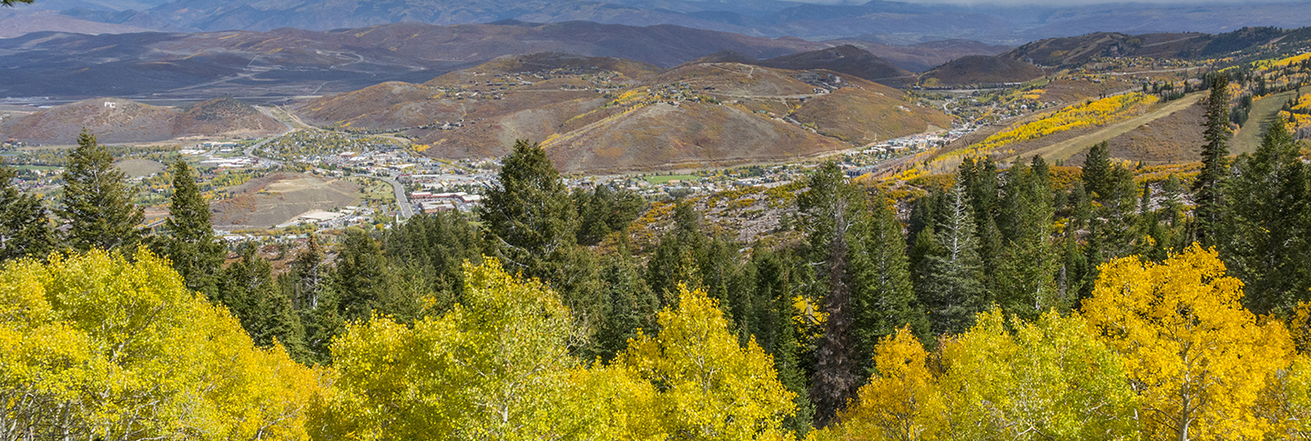 Utah Mountains in Autumn