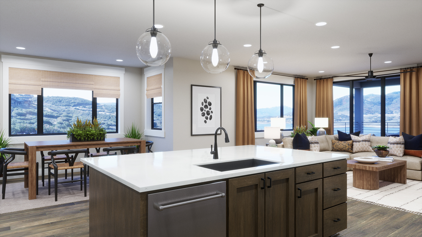 Shoreline Park City Utah Outlook Kitchen 2