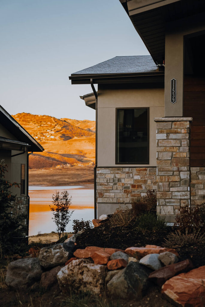 Shoreline Park City Utah Community Townhome Exterior