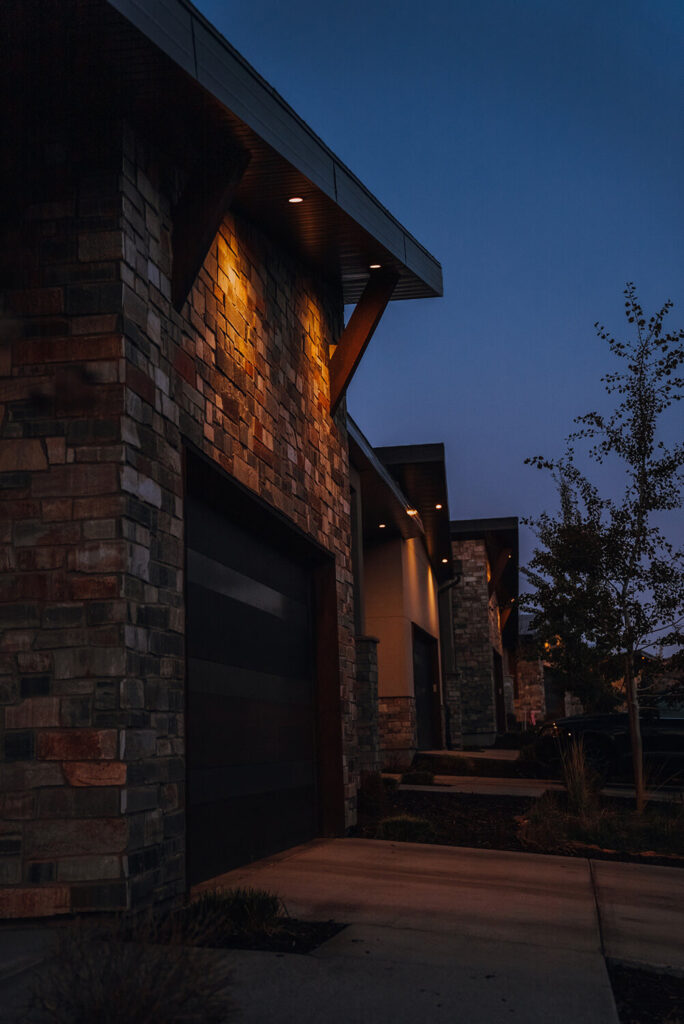 Shoreline Park City Utah Community Townhome Exterior