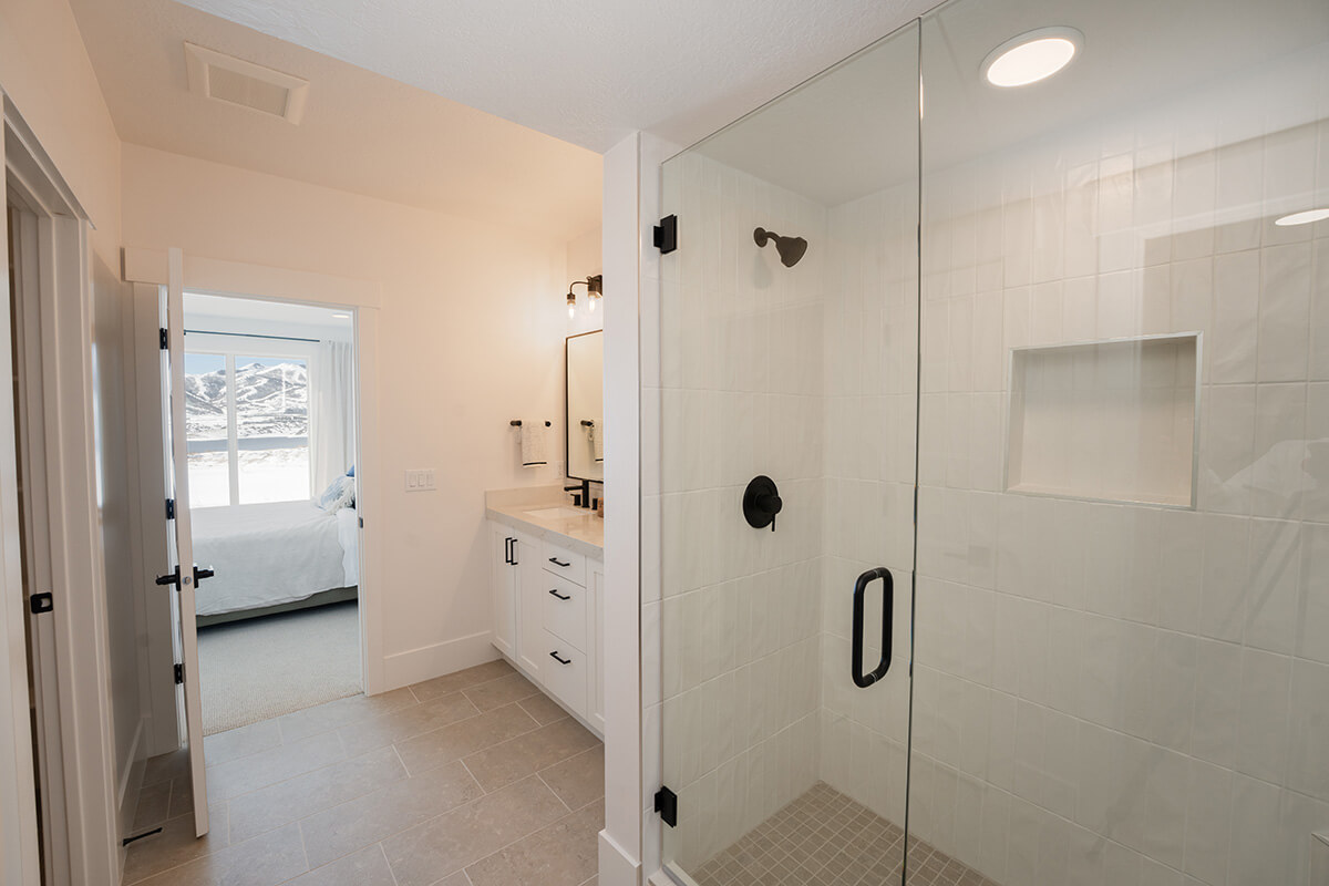 Shoreline Park City Utah Skyline Basement Bedroom Bathroom