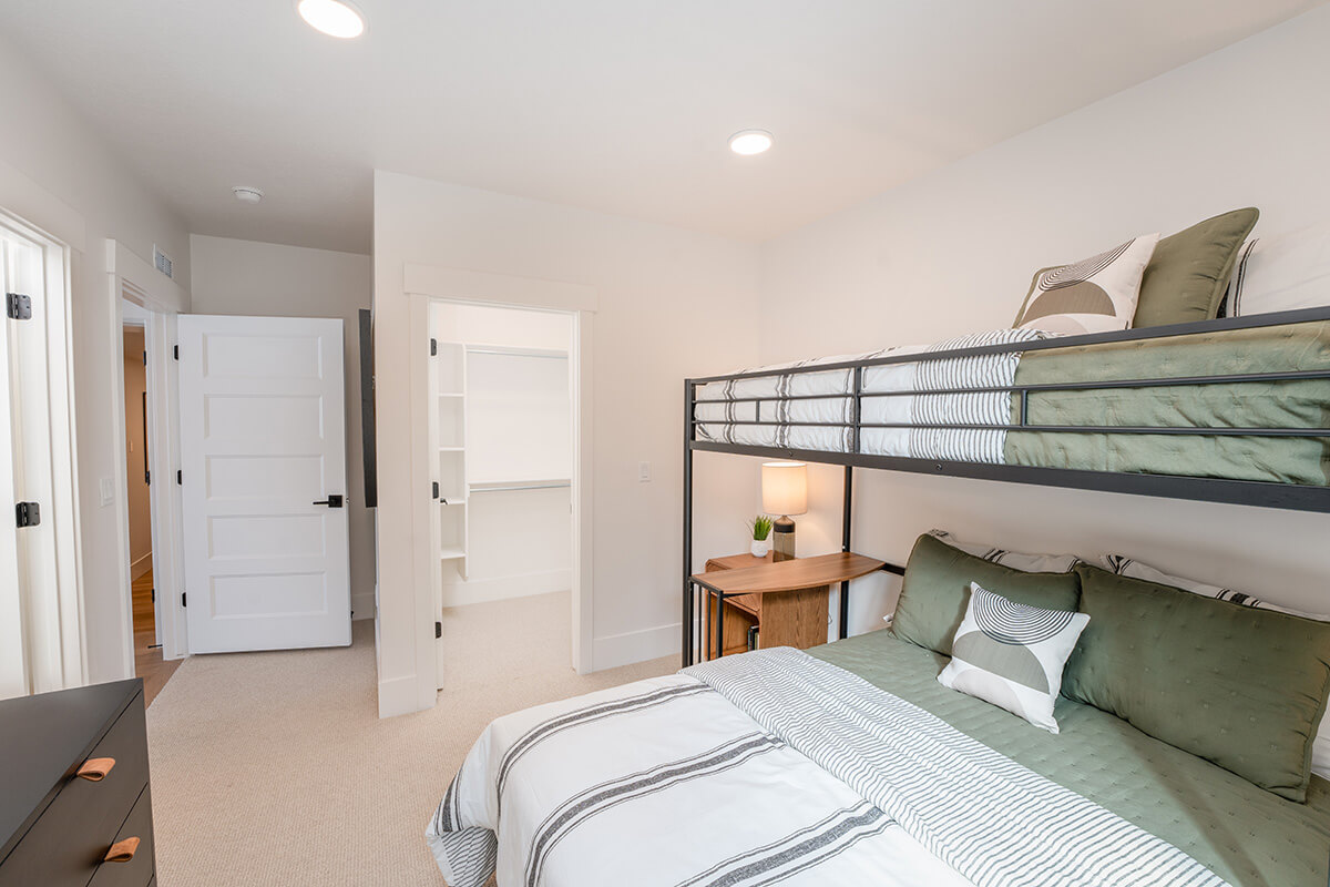 Shoreline Park City Utah Skyline Basement Bedroom