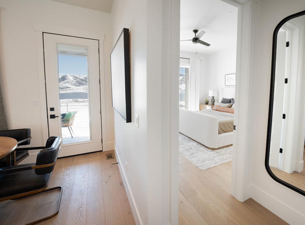 Shoreline Park City Utah Skyline Basement Bedroom