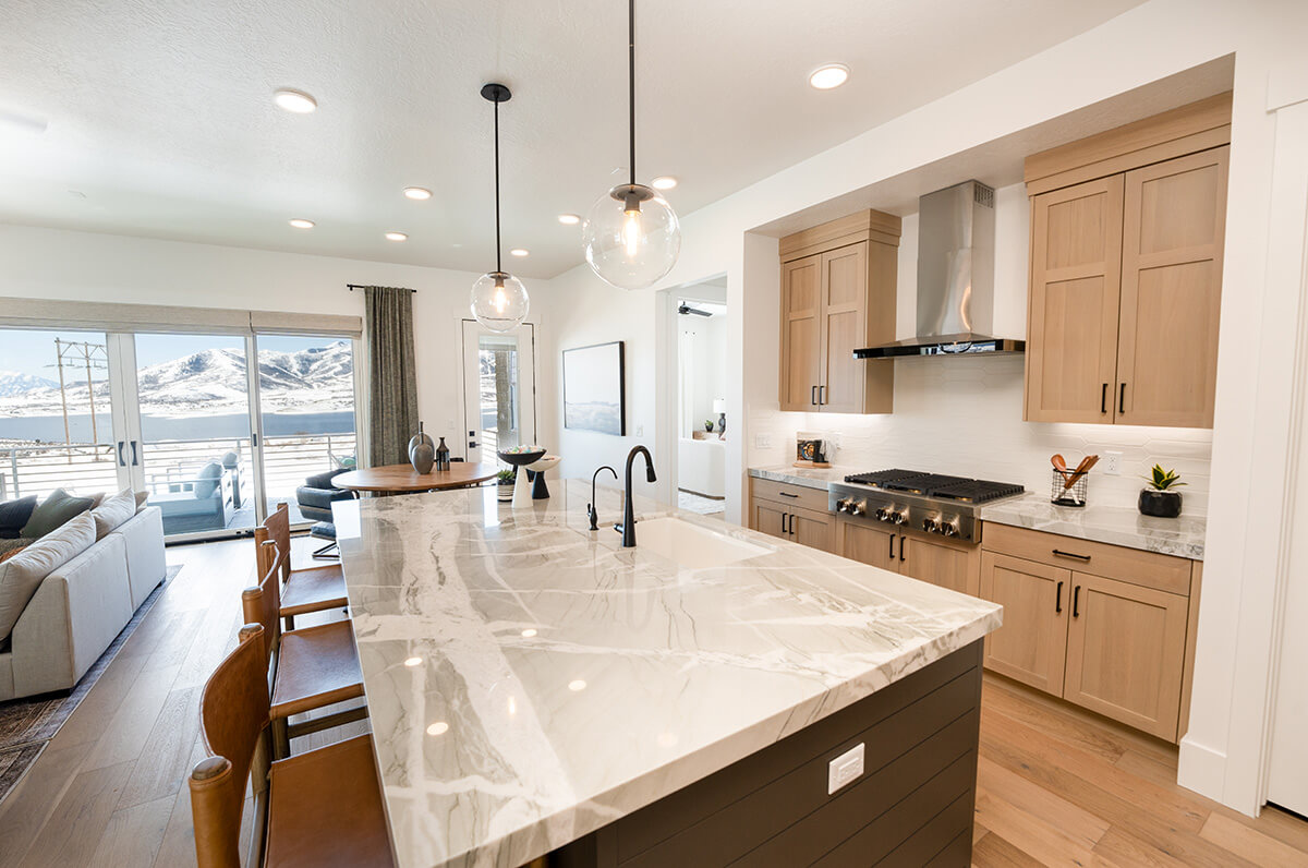 Shoreline Park City Utah Skyline Kitchen