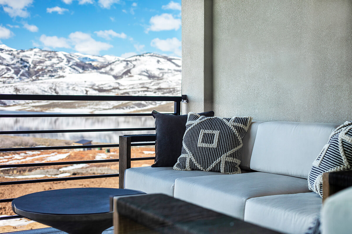 Townhome Deck View