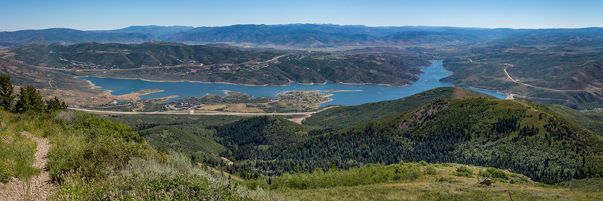 Summer Water Activities Park City Utah Deer Creek Reservoir